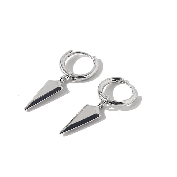 Conical Mini Inverted Triangle Statement Stud Earrings